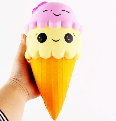 18CM Slow Rising PU Double-Head Ice Cream Squishy