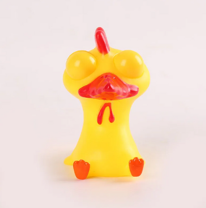Squishy Cartoon Chicken Stress Relief Toy