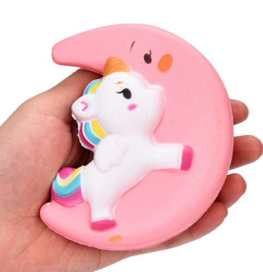 Realistic PU Slow Rising Cake & Squishy Unicorn Toy