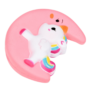 Realistic PU Slow Rising Cake & Squishy Unicorn Toy