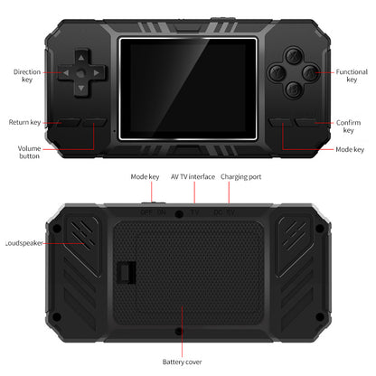 Retro 8-Bit Handheld Game Console with 3-Inch LCD