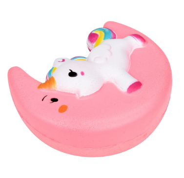 Realistic PU Slow Rising Cake & Squishy Unicorn Toy